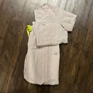 Figs Catarina Scrub Top - Slate